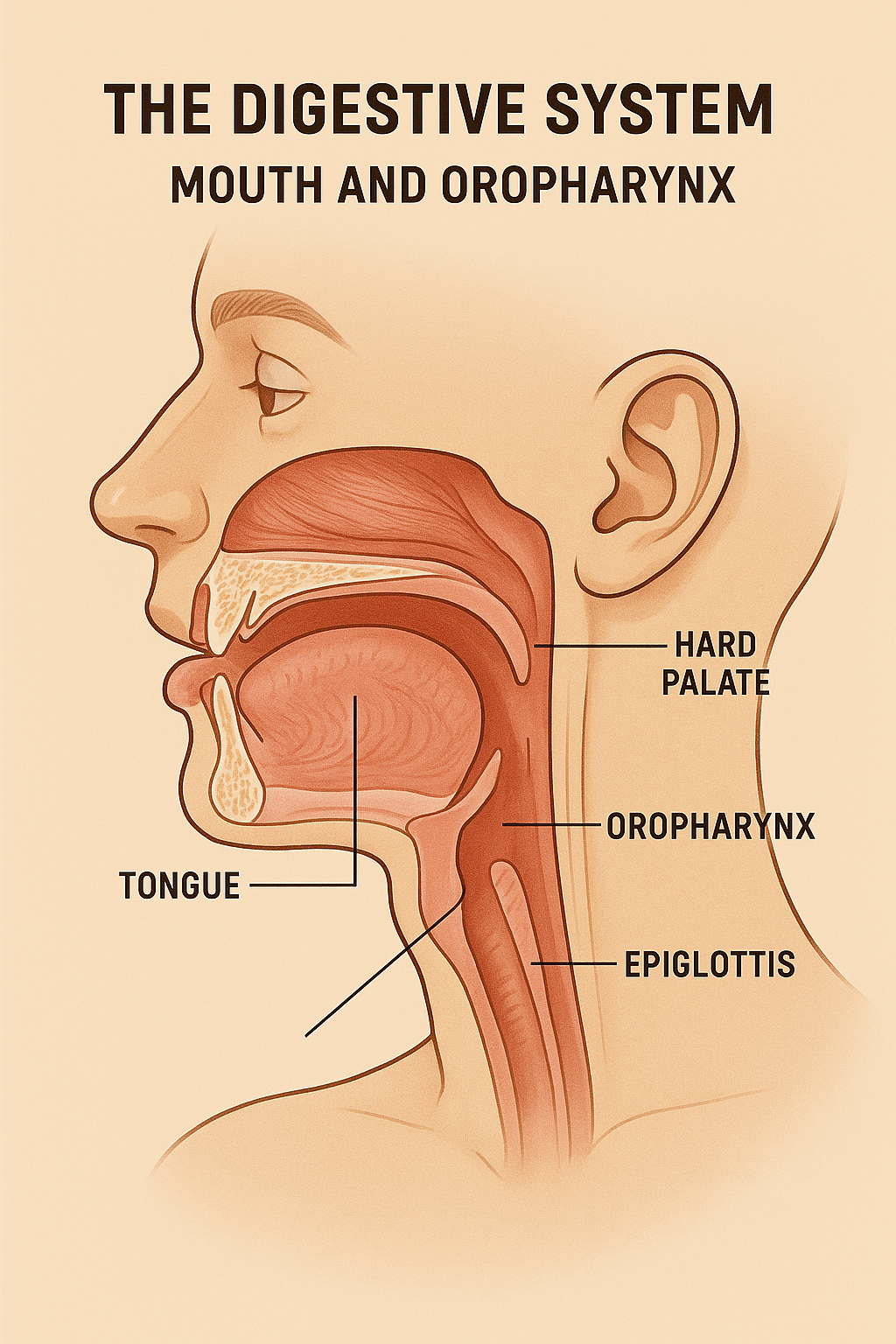 The Digestive System Mouth and Oropharynx Physiology