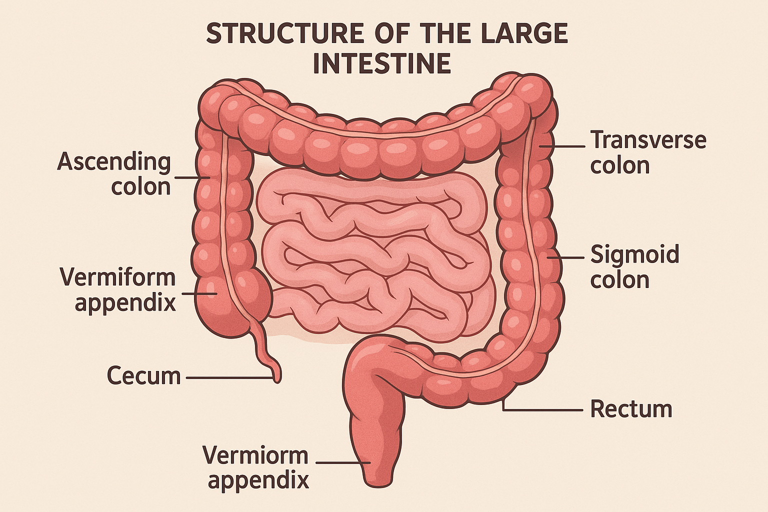 Large Intestine & Defecation Anatomy and Physiology