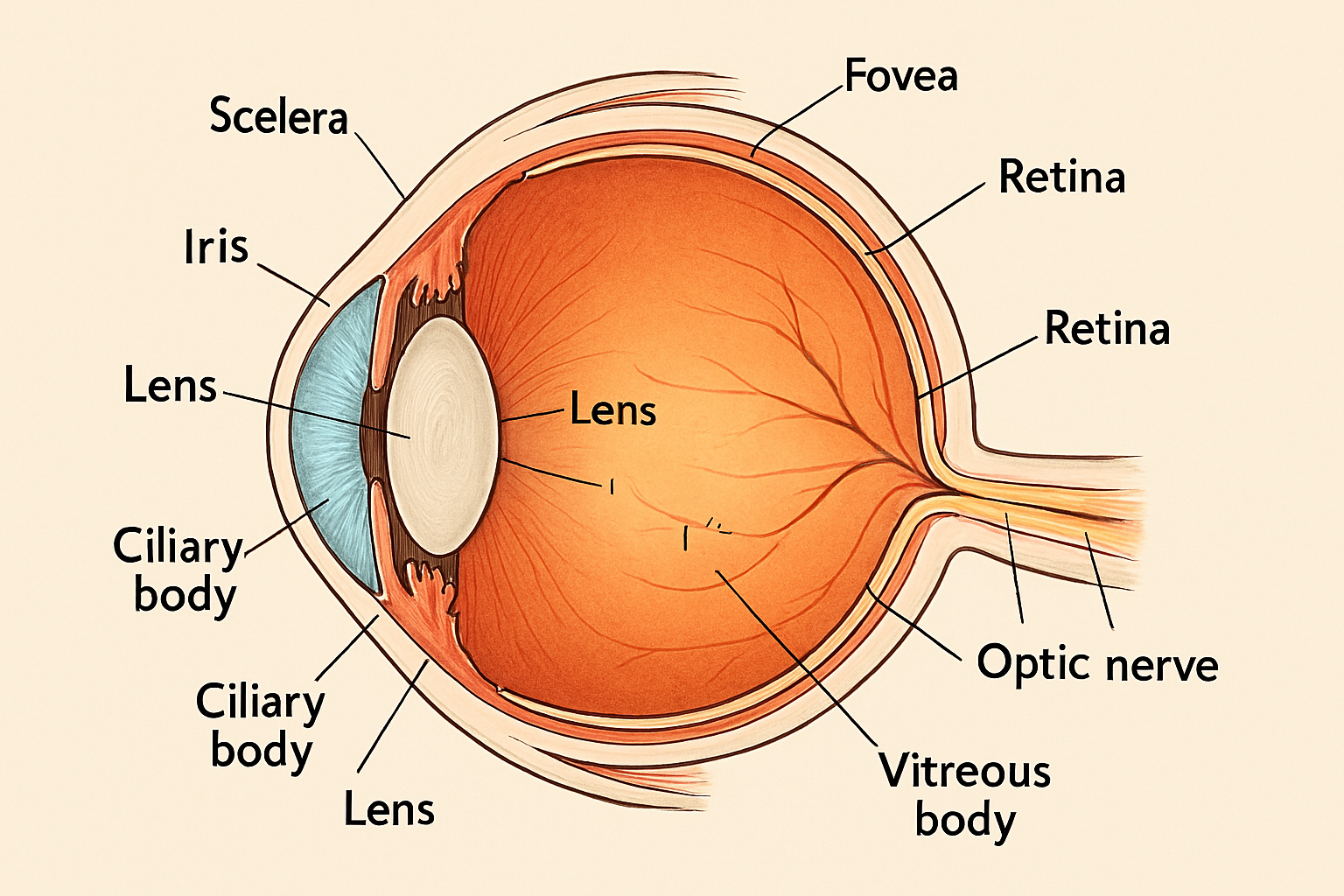 STRUCTURE AND FUNCTION OF EYE