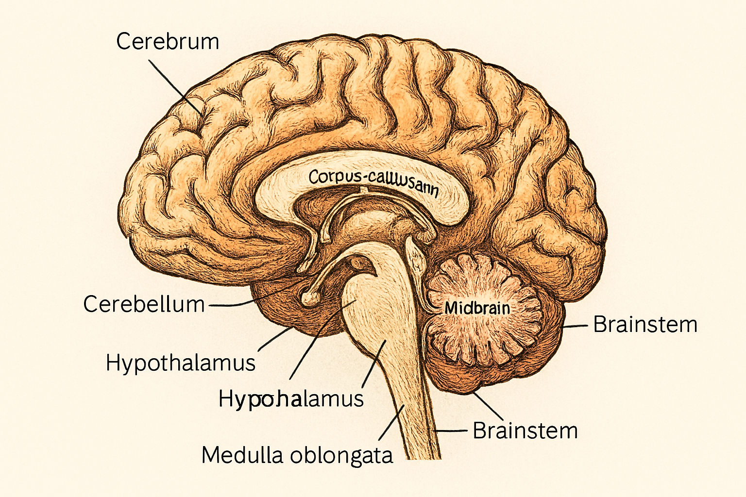 STRUCTURE OF BRAIN